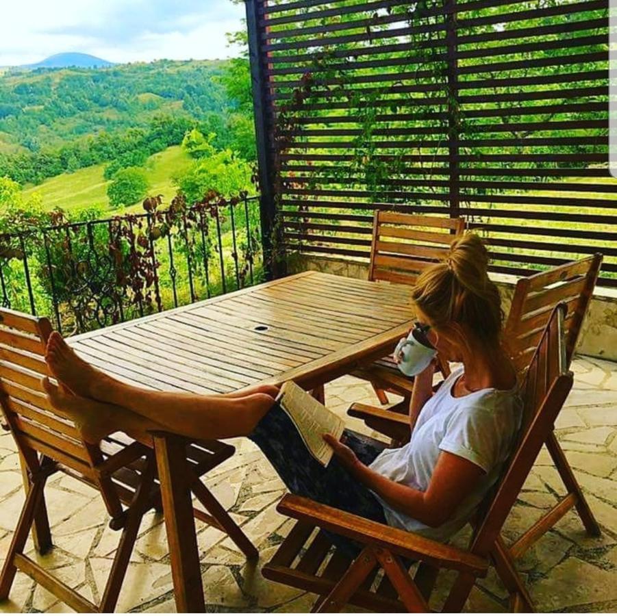 Cabana Breaza - Skyview Cottage Buitenkant foto